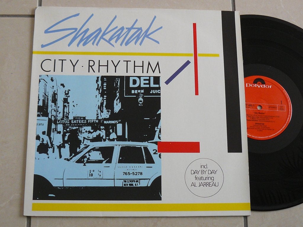 LP Shakatak - Get rhythm, Cd's en Dvd's, Verzenden, Gebruikt, LP
