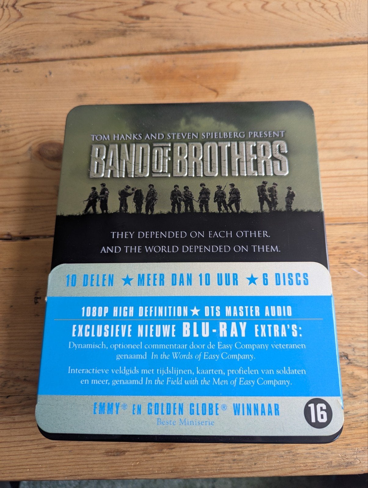 Band of Brothers Blu-ray Boxset, Ophalen of Verzenden, Gebruikt, Tv en Series, Boxset