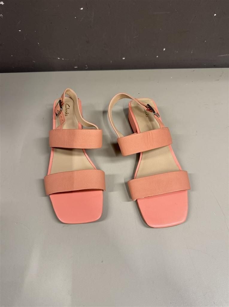 Clarks Sandalen seren 25 Licht Koraal Leer maat 38, Ophalen of Verzenden, Nieuw, Overige kleuren, Sandalen of Muiltjes