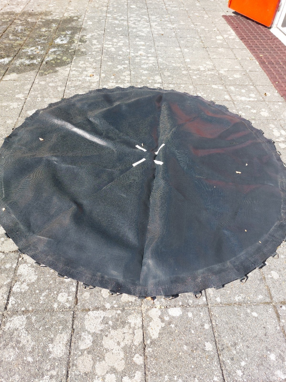 doek trampoline, Ophalen, Zo goed als nieuw