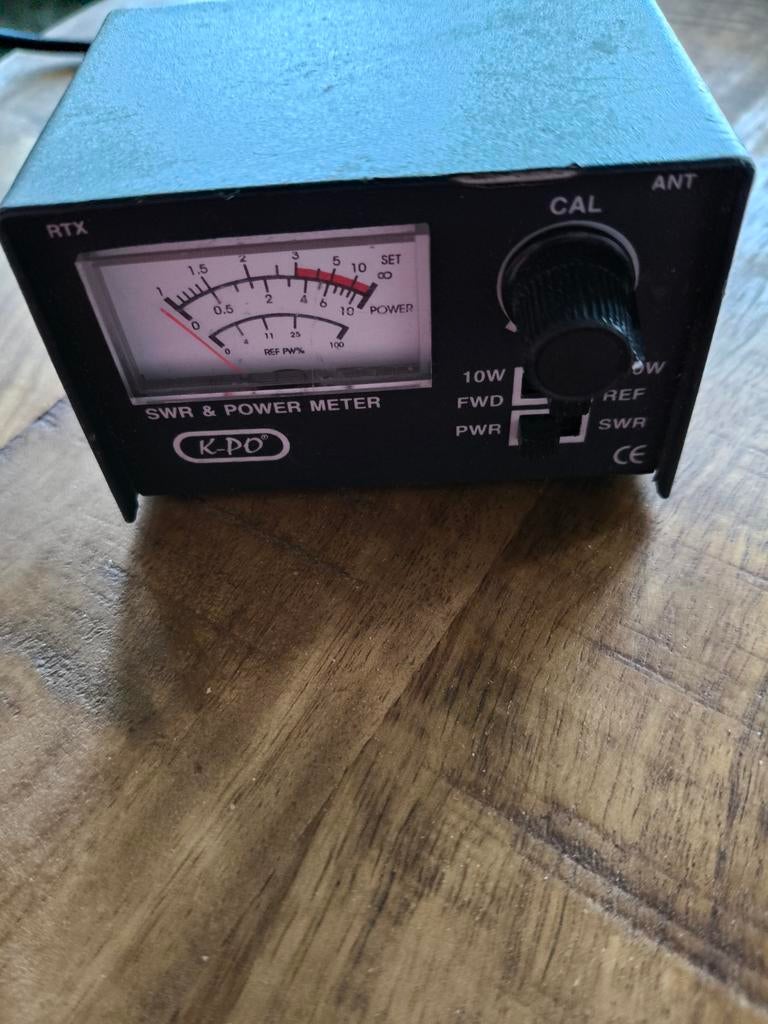 K-PO SWR & Power Meter - Zender en Ontvanger, Ophalen, Gebruikt, Zender en Ontvanger