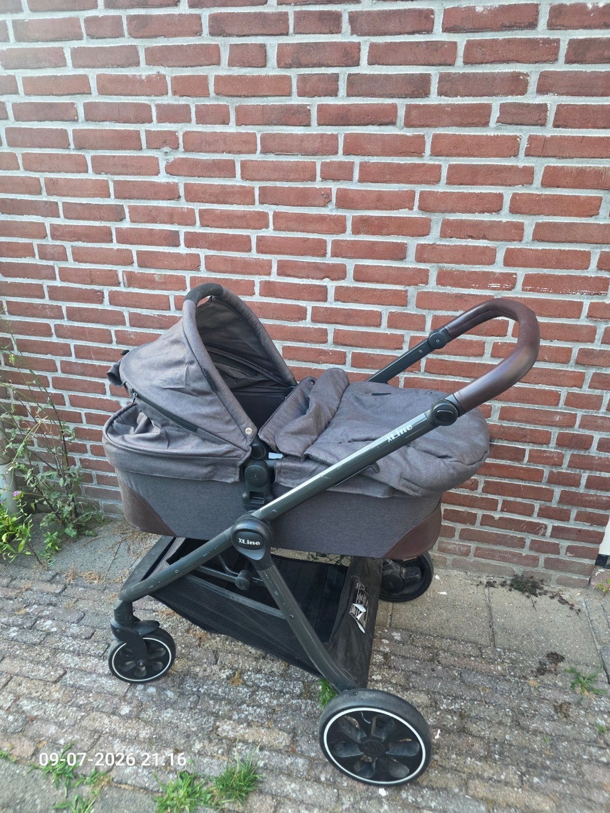 Adventure X-Line kinderwagen 3 in 1, Zo goed als nieuw, Combiwagen, Verstelbare duwstang, Ophalen