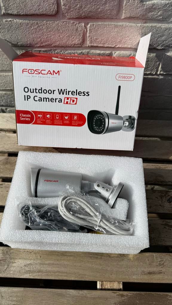 Outdoor Wireless IP Camera, Audio, Tv en Foto, Videobewaking, Nieuw, Buitencamera, Ophalen of Verzenden