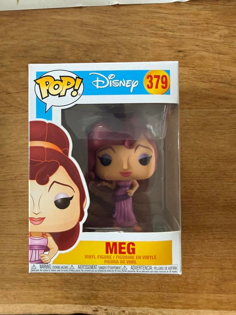 Funko Pop Disney Hercules Meg, Verzamelen, Disney, Ophalen of Verzenden, Overige figuren, Zo goed als nieuw, Beeldje of Figuurtje