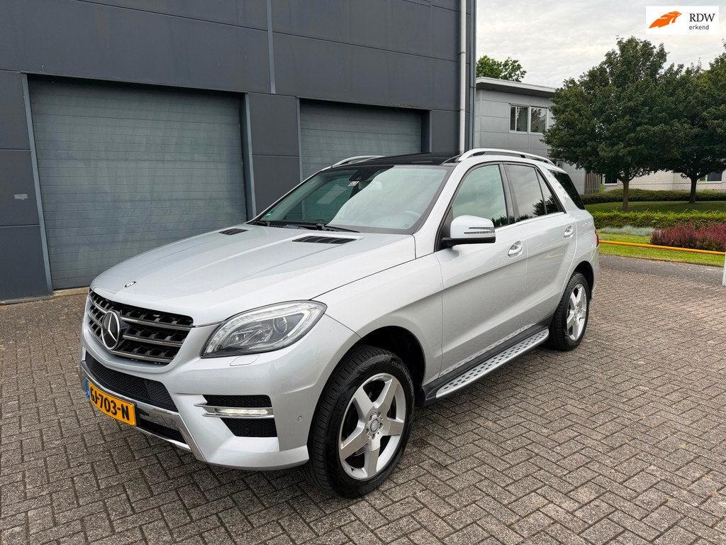 Mercedes-Benz M-klasse 350 BlueTEC Amg pakket Pano 2014 voll, Automaat, Gebruikt, Leder en Stof, 2987 cc