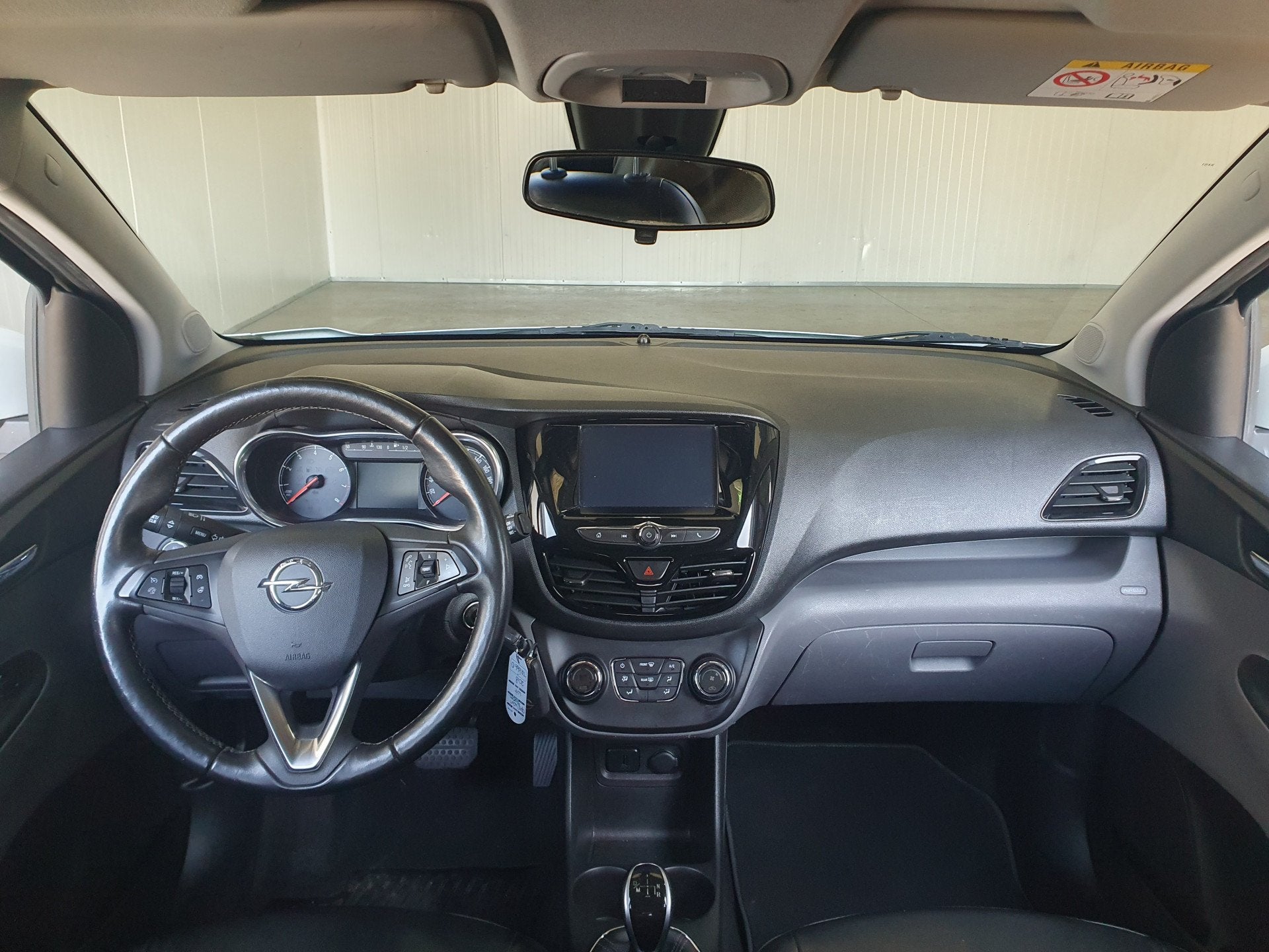 Opel KARL 1.0 ecoFLEX Innovation PDC/CLIMA/CRUISE/LMV, Auto's, 839 kg, Gebruikt, Leder en Stof, Origineel Nederlands