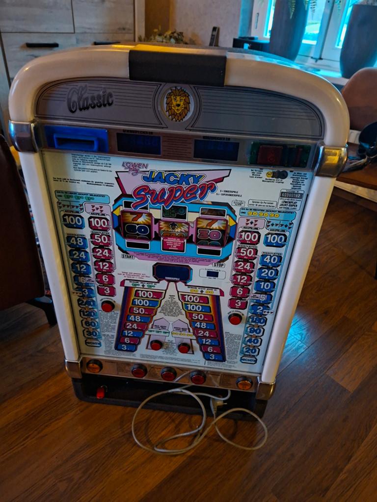 Gokkast Jacky Super - Nagekeken nodig, Verzamelen, Automaten | Gokkasten en Fruitautomaten, Ophalen