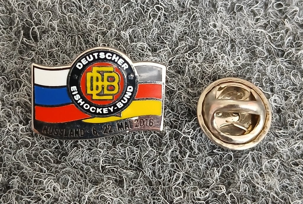 Deutscher Eishockey Bund Russland 6, 22 may 2016, Sport en Fitness, IJshockey, Ophalen of Verzenden, Gebruikt, Overige typen