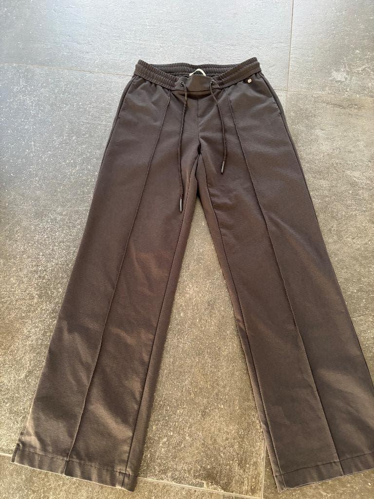 Gerry weber travelstof broek zwart maat 38, Maat 38/40 (M), Verzenden, Zwart, Zo goed als nieuw