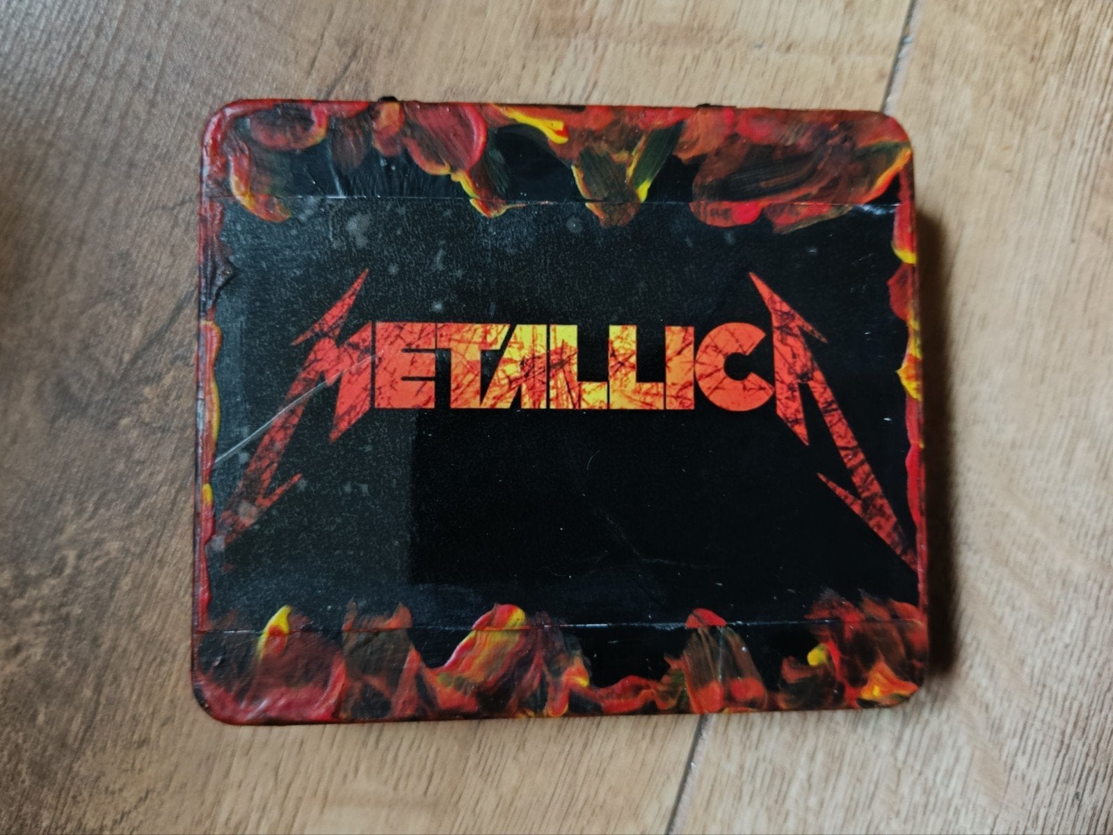 Metallica - Deco - sigaretten doosje, Ophalen of Verzenden, Foto of Kaart