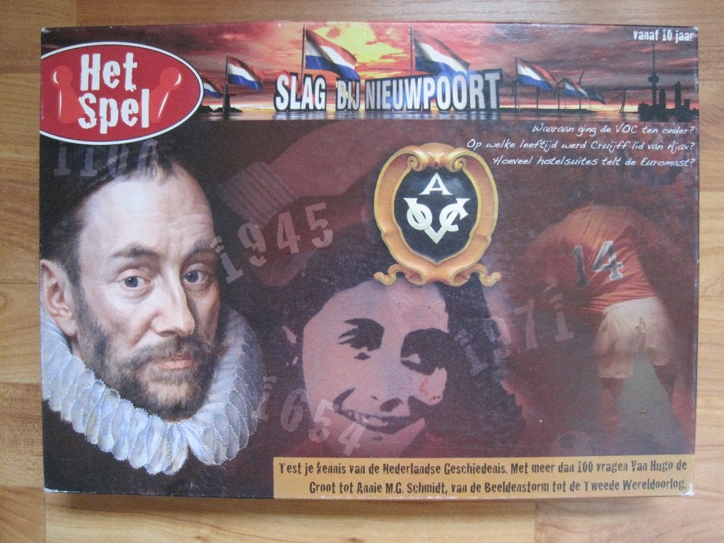 Slag bij Nieuwpoort , het spel, Hobby en Vrije tijd, Gezelschapsspellen | Bordspellen, Vijf spelers of meer, Ophalen of Verzenden