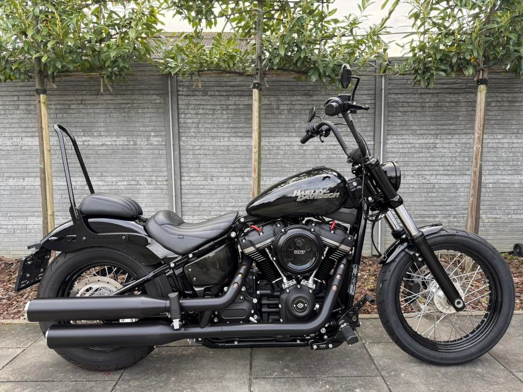 Harley-Davidson FXBB Street Bob Softail 107 /Garantie t/m 27, Motoren, 2 cilinders, 1745 cc, Meer dan 35 kW, Overig