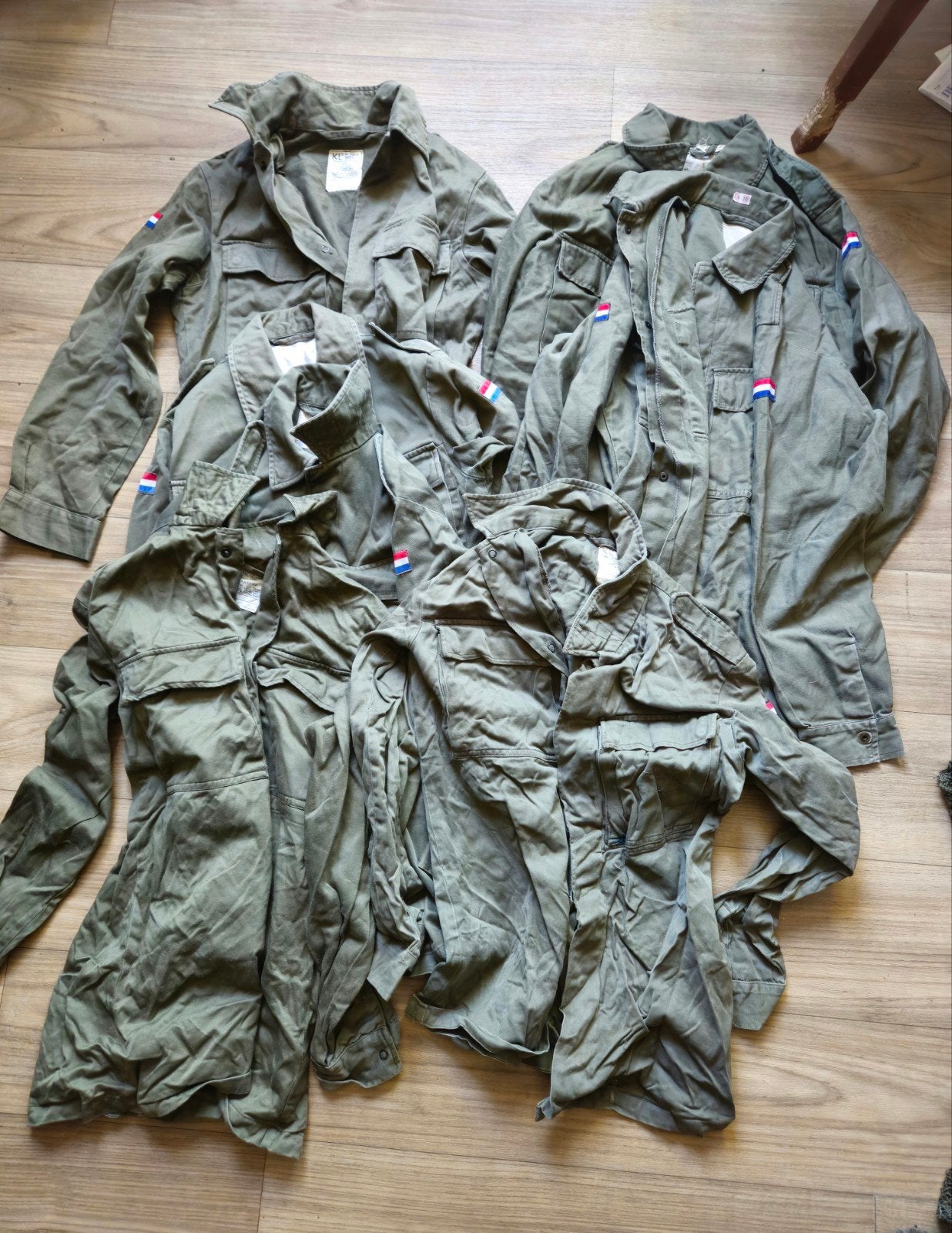 M78 jacks, Verzamelen, Ophalen of Verzenden, Landmacht, Nederland, Kleding of Schoenen