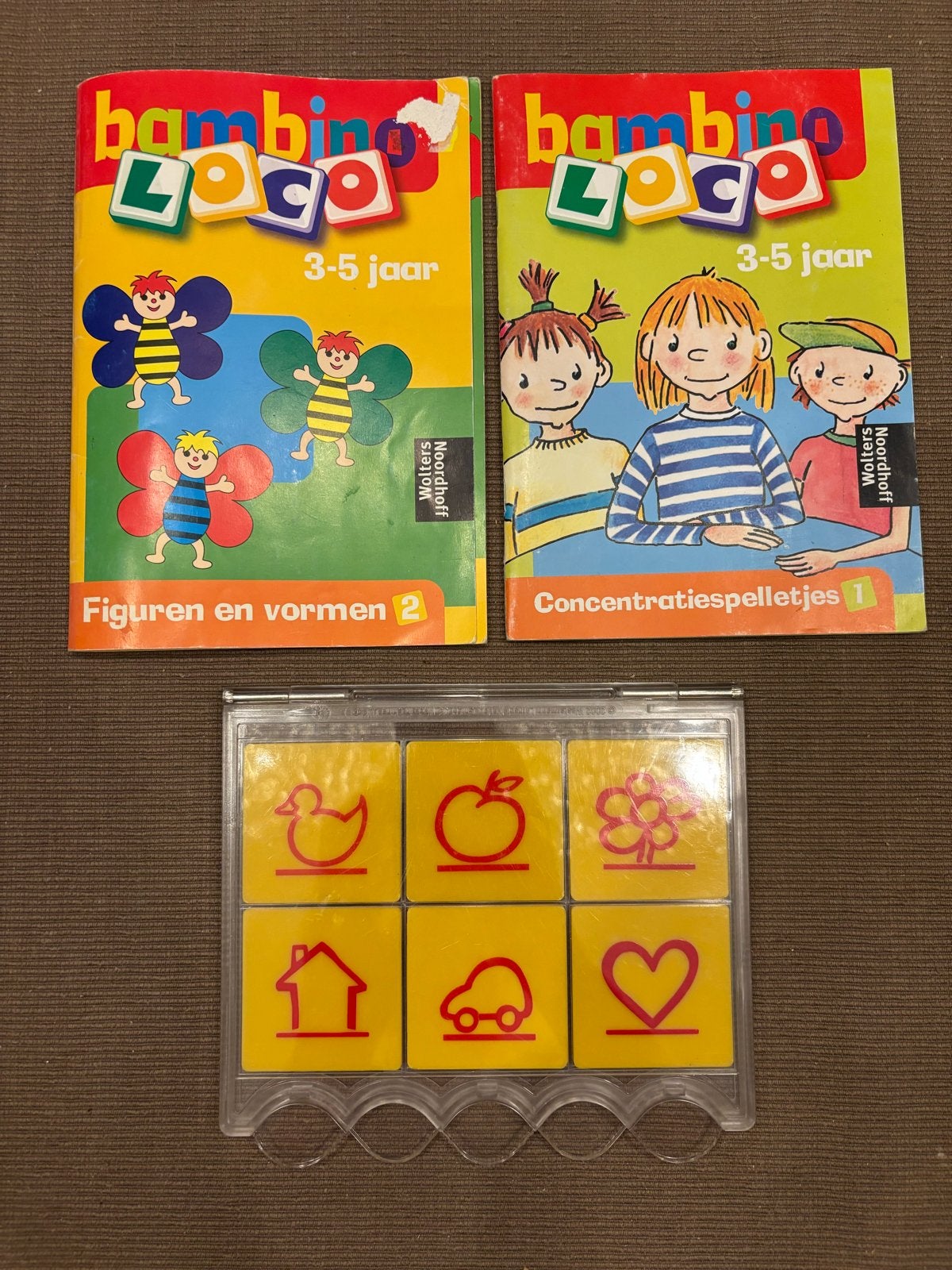Bambino Loco: Figuren en Vormen & Concentratiespelletjes, Kinderen en Baby's, Ophalen of Verzenden, Gebruikt, Puzzelen