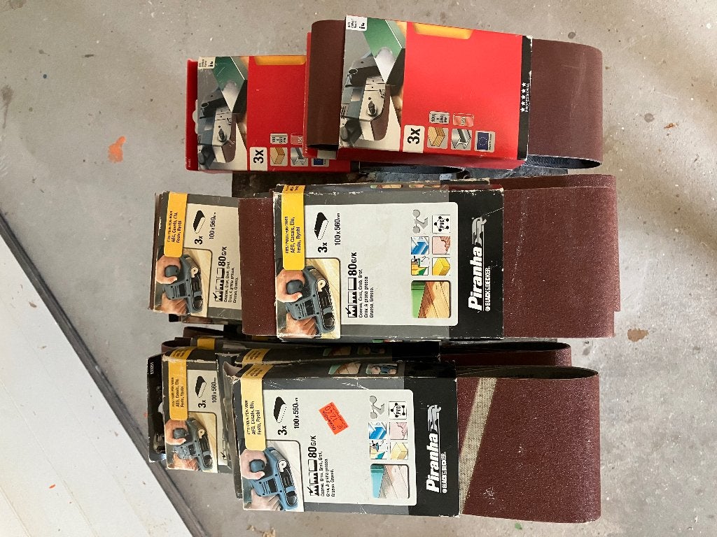 Schuurbanden, Ophalen, Nieuw, Minder dan 600 watt, Bandschuurmachine