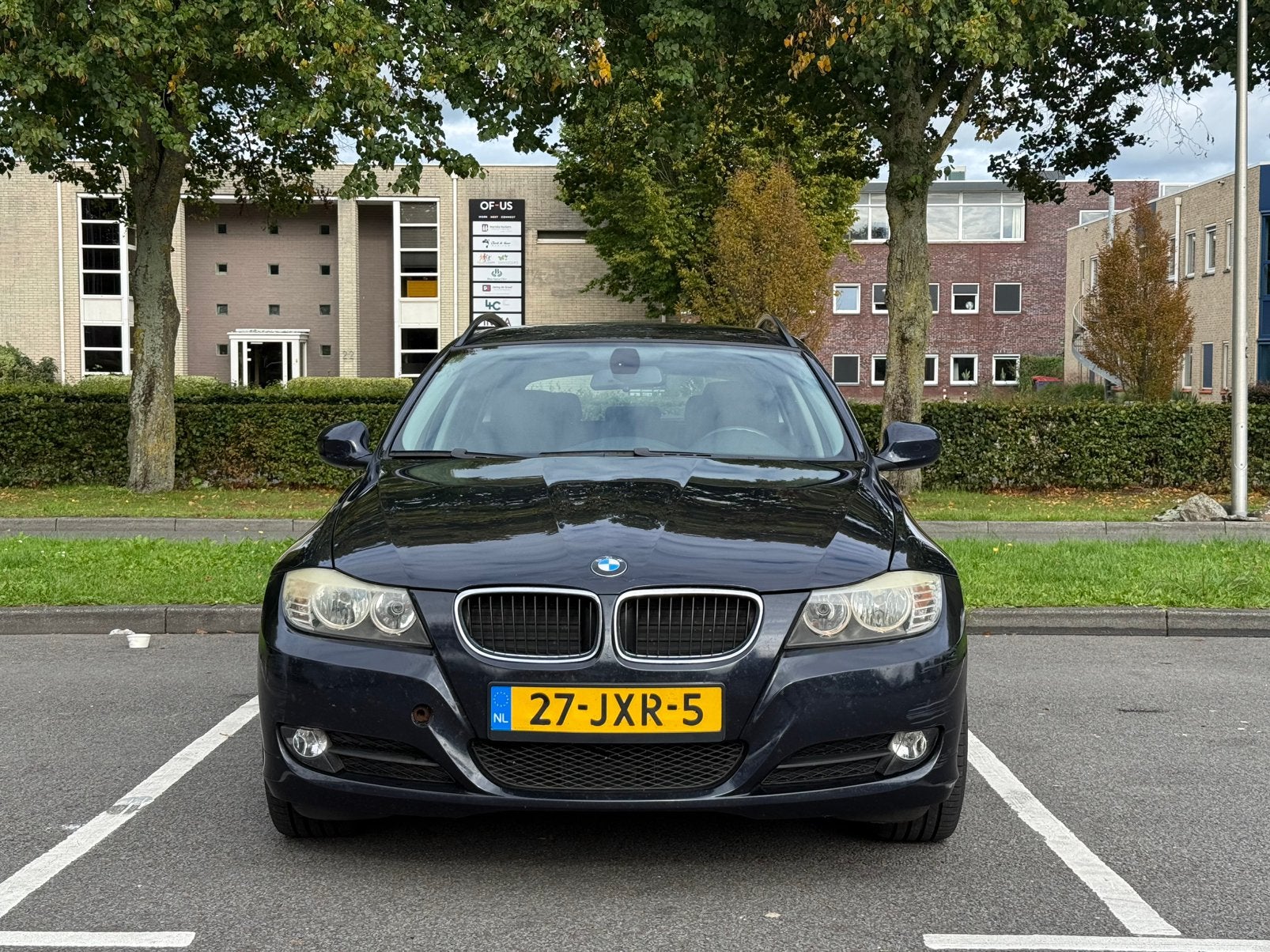 BMW 3-Serie 1.6 I 316 90KW Touring 2009 Blauw, Auto's, Achterwielaandrijving, 1599 cc, 4 cilinders, Blauw