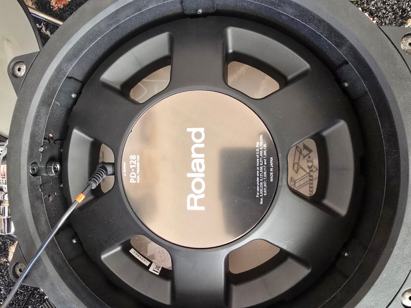 Foto 10 van Roland TD17 uitgebreid drumstel