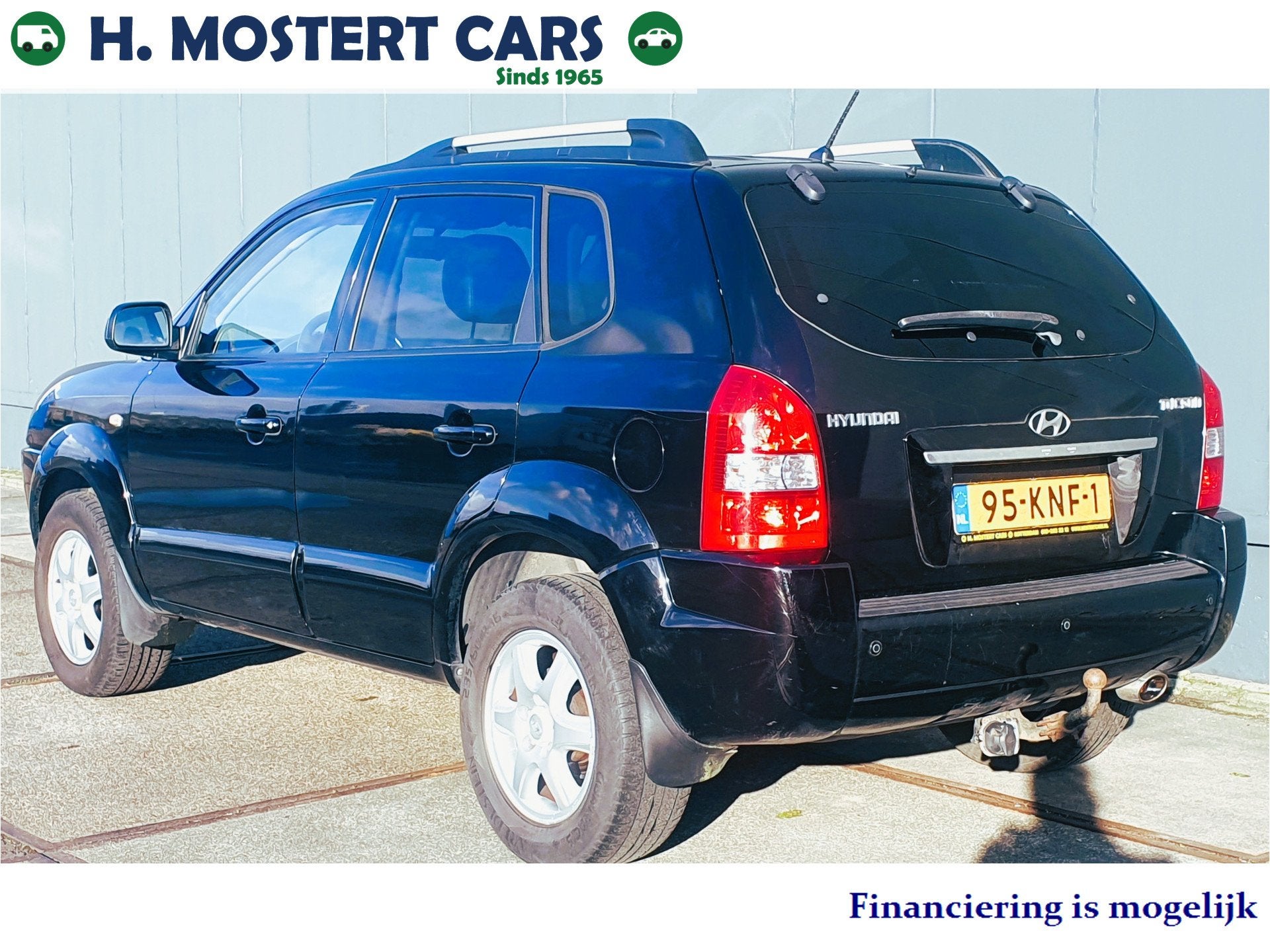 Hyundai Tucson 2.0i Style Supreme * APK * AIRCO * NIEUWE BAN, Auto's, Stof, Gebruikt, 4 cilinders, Zwart