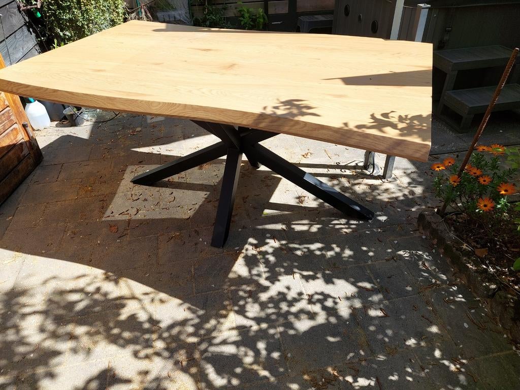 Eettafel., Ophalen, Gebruikt, 50 tot 100 cm, 150 tot 200 cm