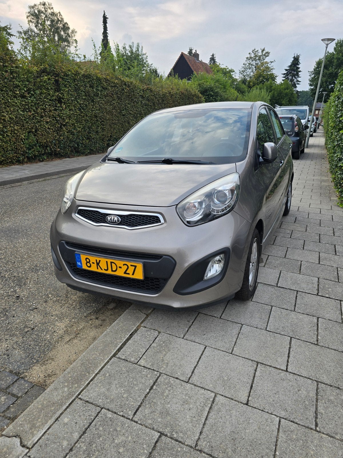 Kia Picanto 1.2 Cvvt 5-DRS 2013 Grijs  Km 119,551, Auto's, Voorwielaandrijving, 400 kg, 23 km/l, Origineel Nederlands