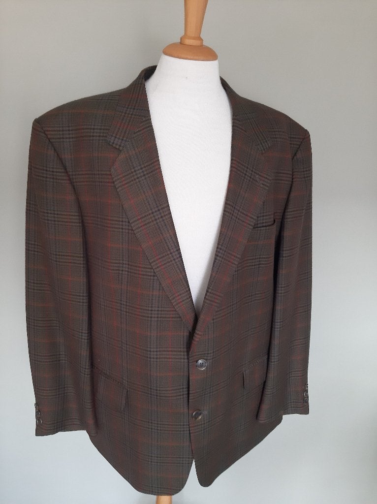 Leuk colbert maat 29 ( korte maat 58 )van Desch ., Ophalen of Verzenden, Zo goed als nieuw, Maat 56/58 (XL), Meerkleurig
