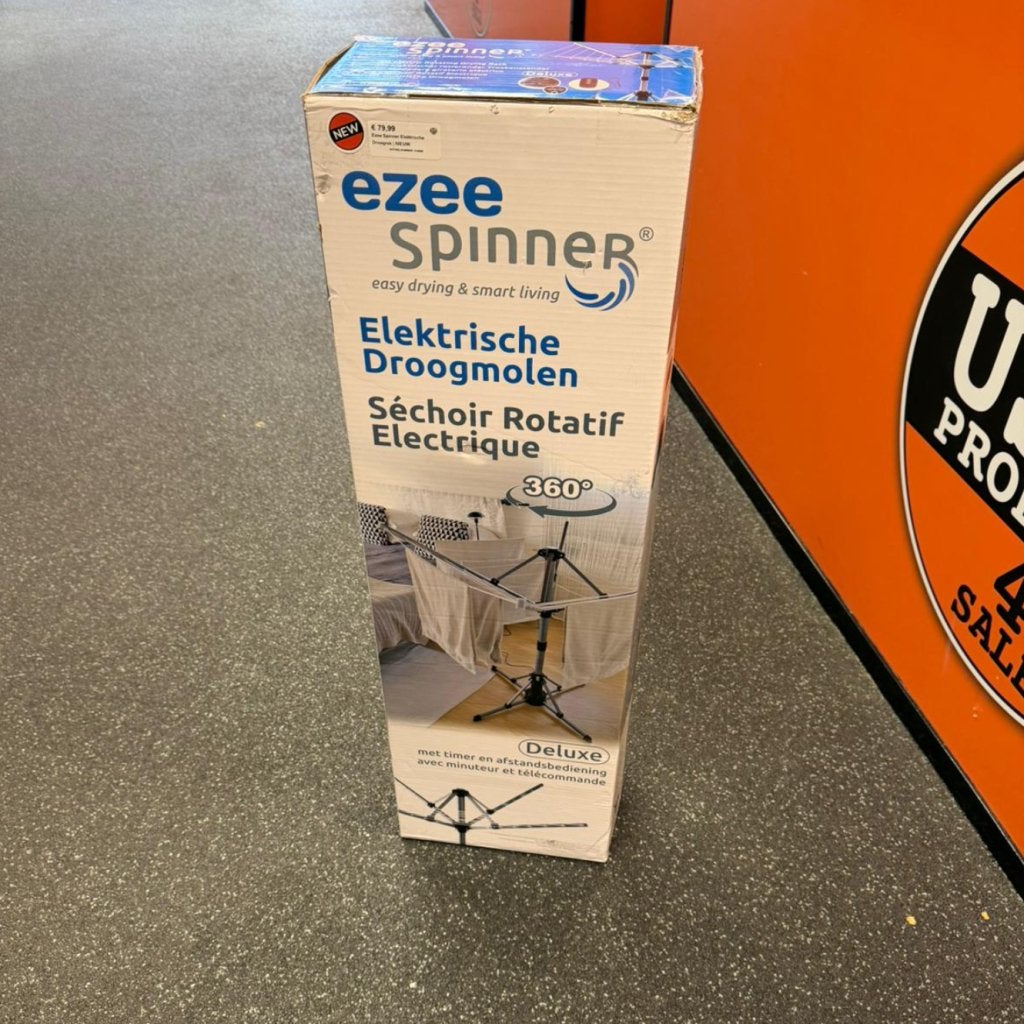 Ezee Spinner Elektrische Droogrek | NIEUW, Witgoed en Apparatuur, Strijkijzers en Strijkplanken, Ezcoo, Nieuw, Info@ezcoo.com