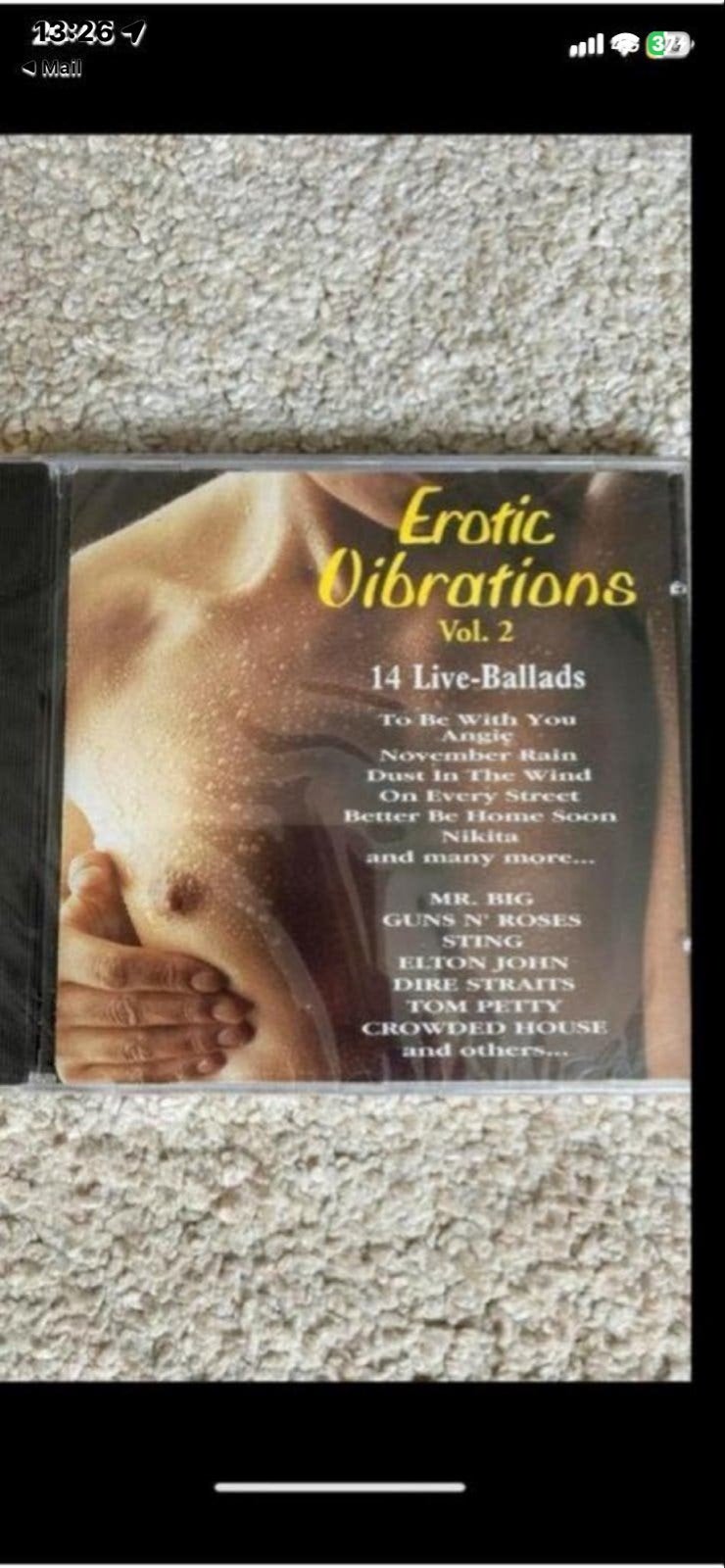 Erotic Vibrations Vol. 2 - 14 Live-Ballads CD, Ophalen of Verzenden, Gebruikt, Pop, Verzamelalbum