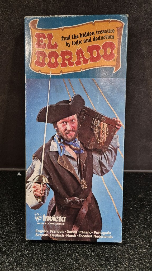 El Dorado, vintage spel Invicta 1977, compleet. 5A14, Hobby en Vrije tijd, Gezelschapsspellen | Bordspellen, Tweedehands verkoop