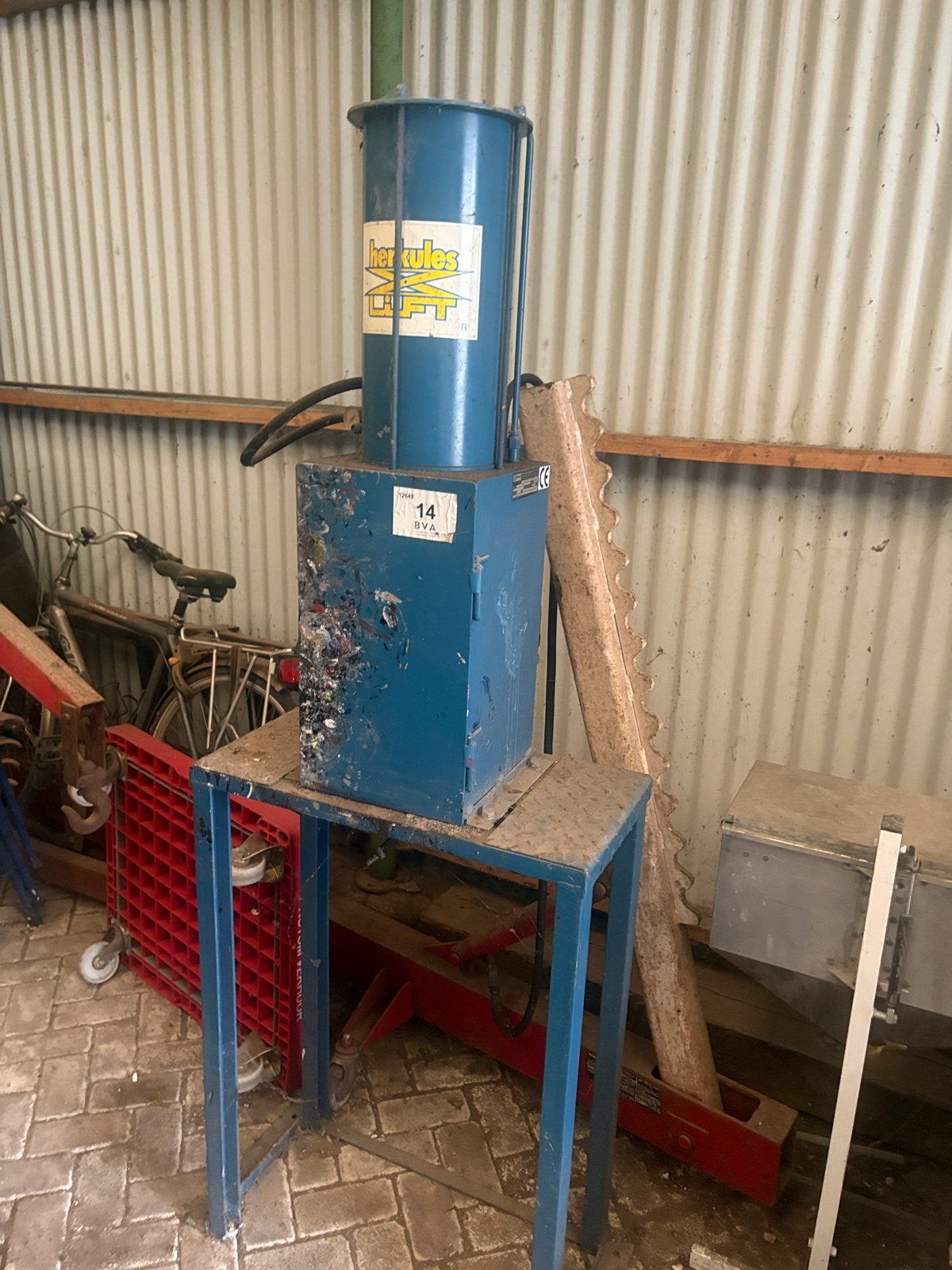 Herkules Blikkenpers, Doe-het-zelf en Verbouw, Gereedschap | Overige machines, Ophalen of Verzenden