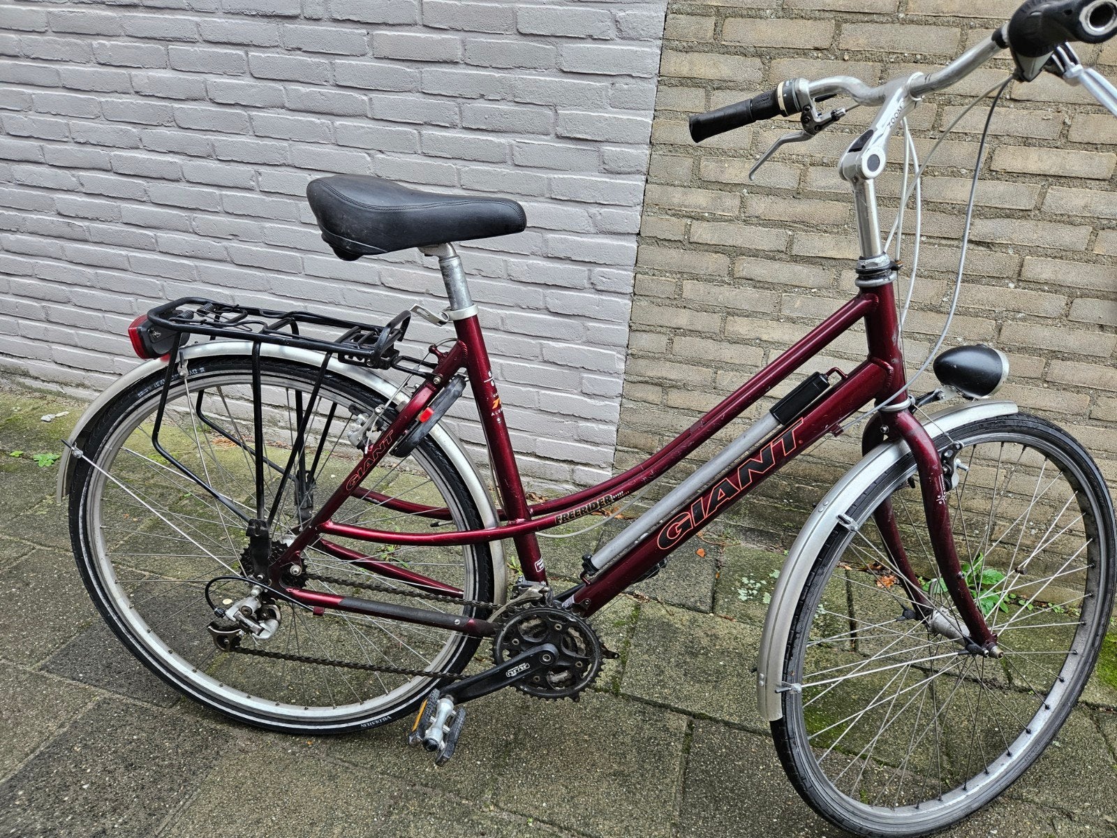 Giant fiets met versnelingen, Ophalen, Gebruikt, Achterlicht