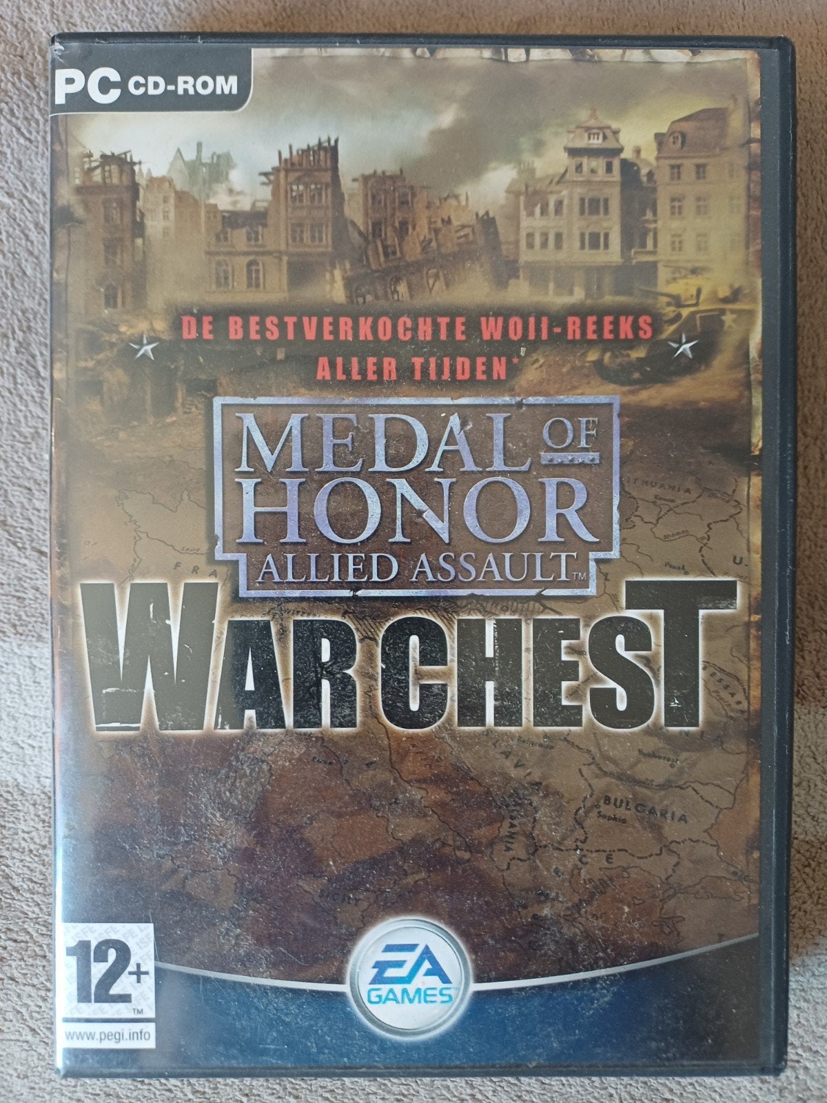 Medal of Honor Allied Assault War Chest PC CD-ROM, Spelcomputers en Games, Games | Pc, Online, Gebruikt, Shooter, 1 speler