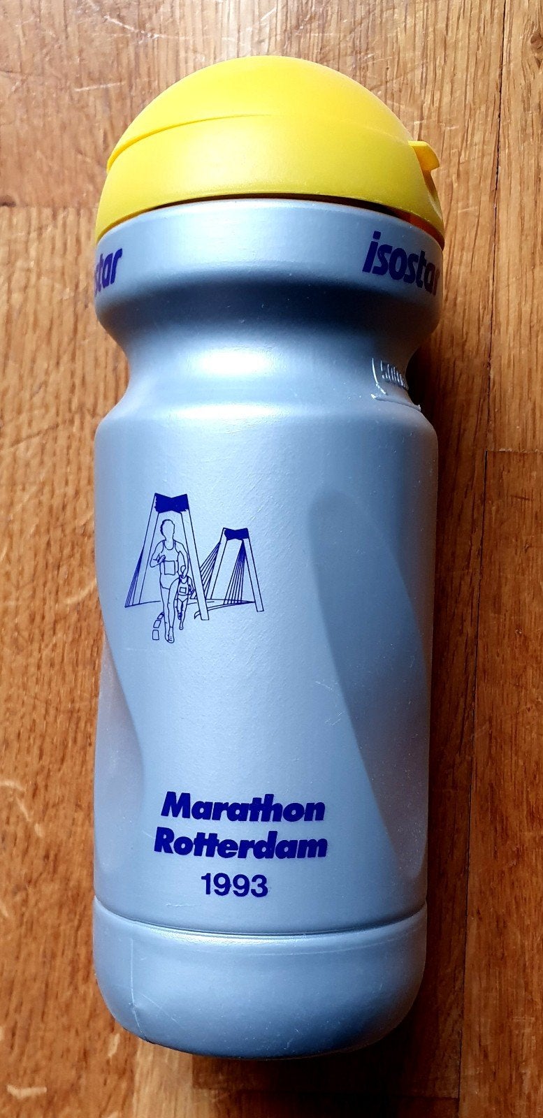 Isostar Marathon Rotterdam 1993 bidon, Ophalen, Gebruikt