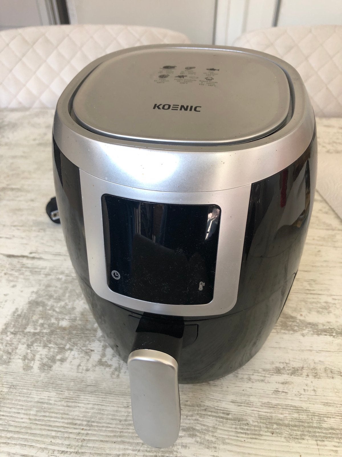Koenic Airfryer - Compact en Efficiënt, Ophalen, Gebruikt, Airfryer, 750 t/m 999 gram
