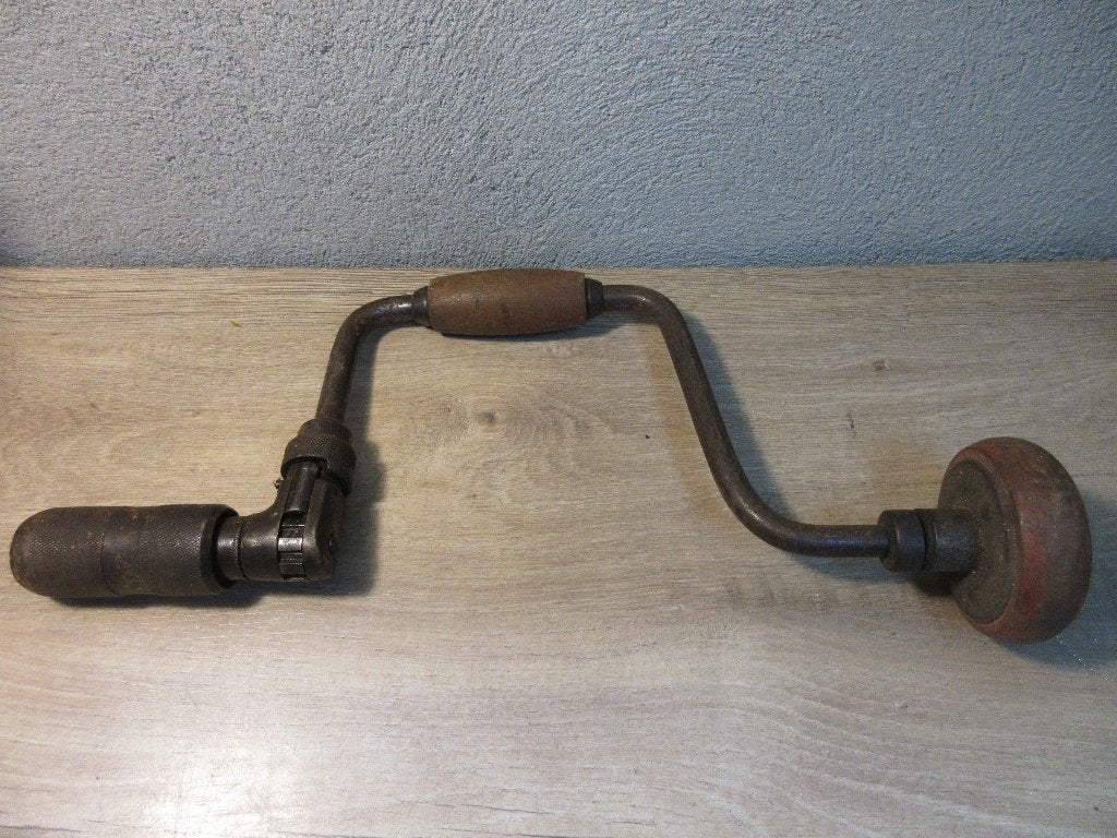 Antieke boor handboor, Antiek en Kunst, Ophalen of Verzenden