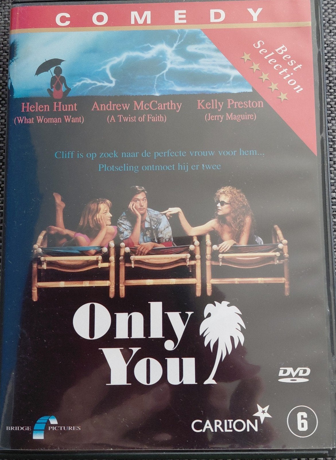 Only You DVD - Romantische Komedie met Helen Hunt, Ophalen, Engels, Alle leeftijden, Nederlands