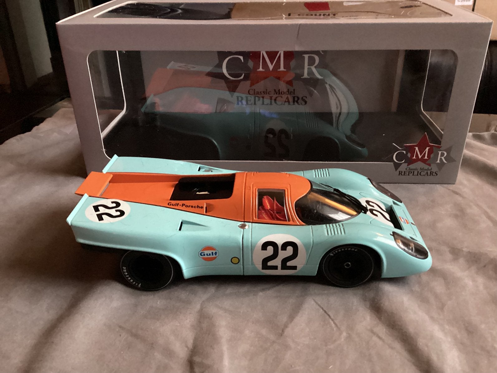 Porsche 917K, Hobby en Vrije tijd, Modelauto's | 1:18, Ophalen of Verzenden, Zo goed als nieuw, Auto, Overige merken