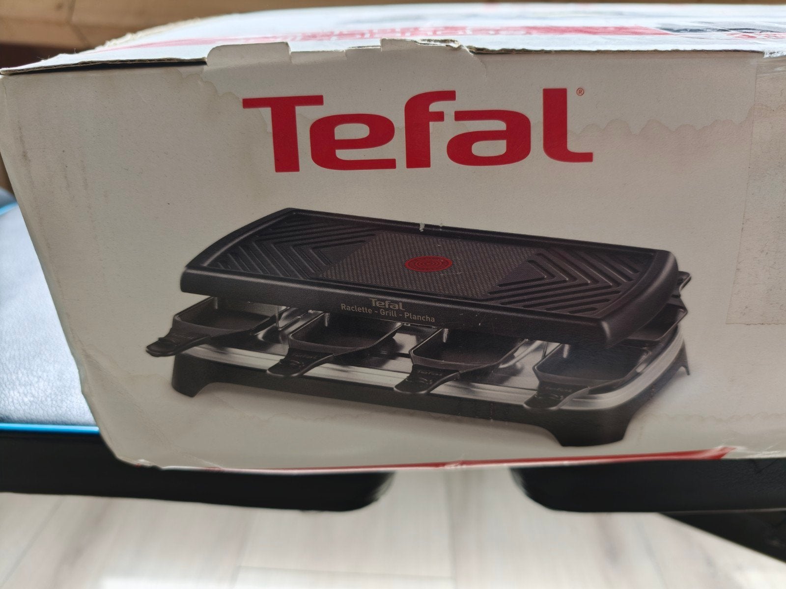 Tefal Gourmetstel Raclette & Grill-Plancha ZGAN, Witgoed en Apparatuur, Gourmetstellen, Ophalen of Verzenden, Zo goed als nieuw