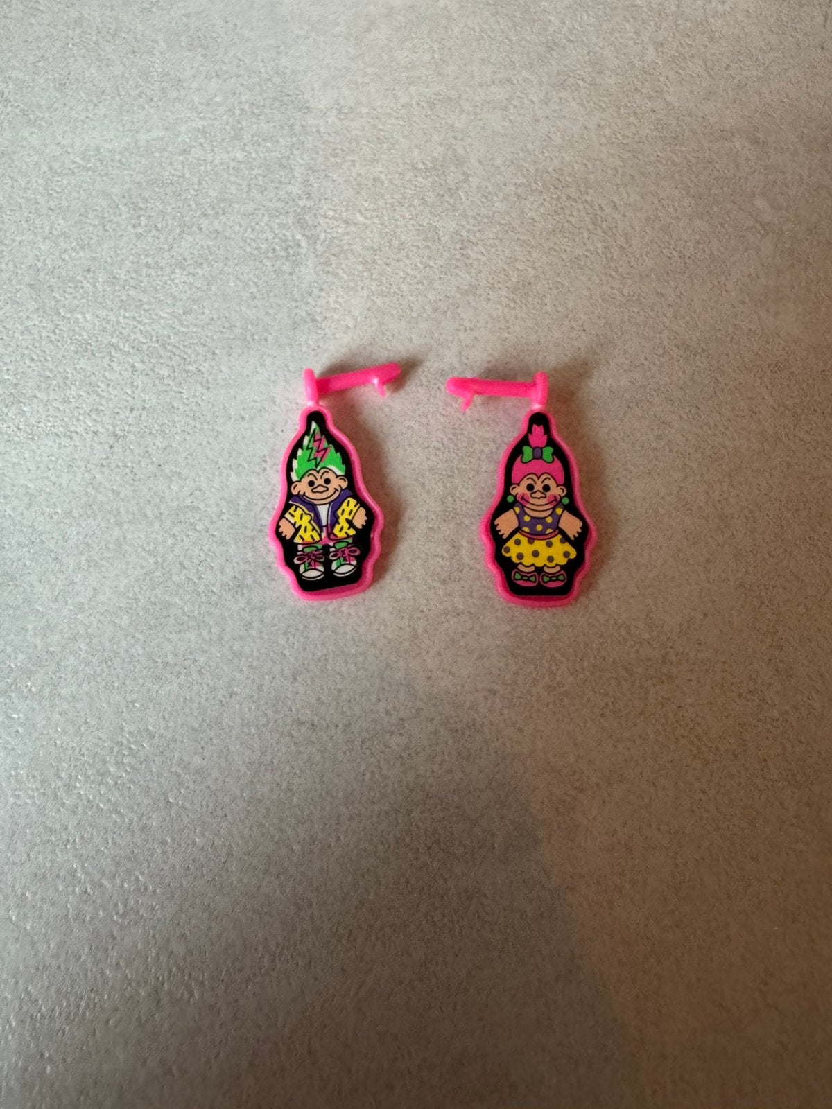 Barbie oorbellen trolls jaren 90, Verzamelen, Ophalen of Verzenden, Gebruikt, Accessoires