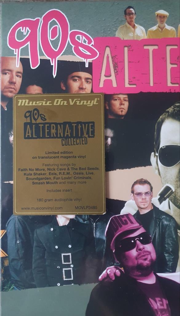 90sAlternative Collected 2xLP -Limited Edition Magenta Vinyl, Complilatie, Ophalen of Verzenden, Zo goed als nieuw, 12 inch