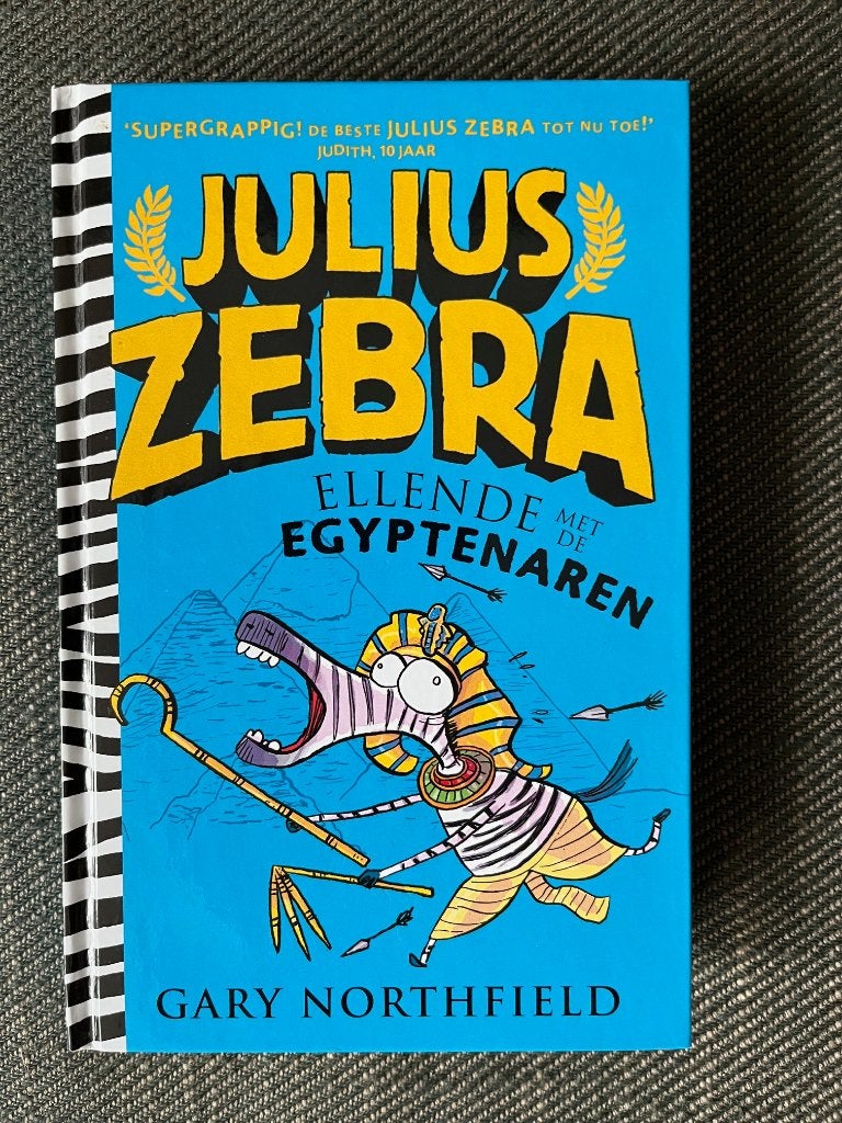 Gary Northfield - Julius Zebra 3/Ellende met de Egyptenaren., Fictie algemeen, Ophalen of Verzenden, Zo goed als nieuw, Gary Northfield