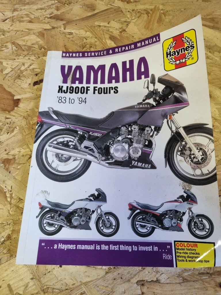 Haynes manual Yamaha XJ900F '83-'94, Motoren, Ophalen of Verzenden, Yamaha