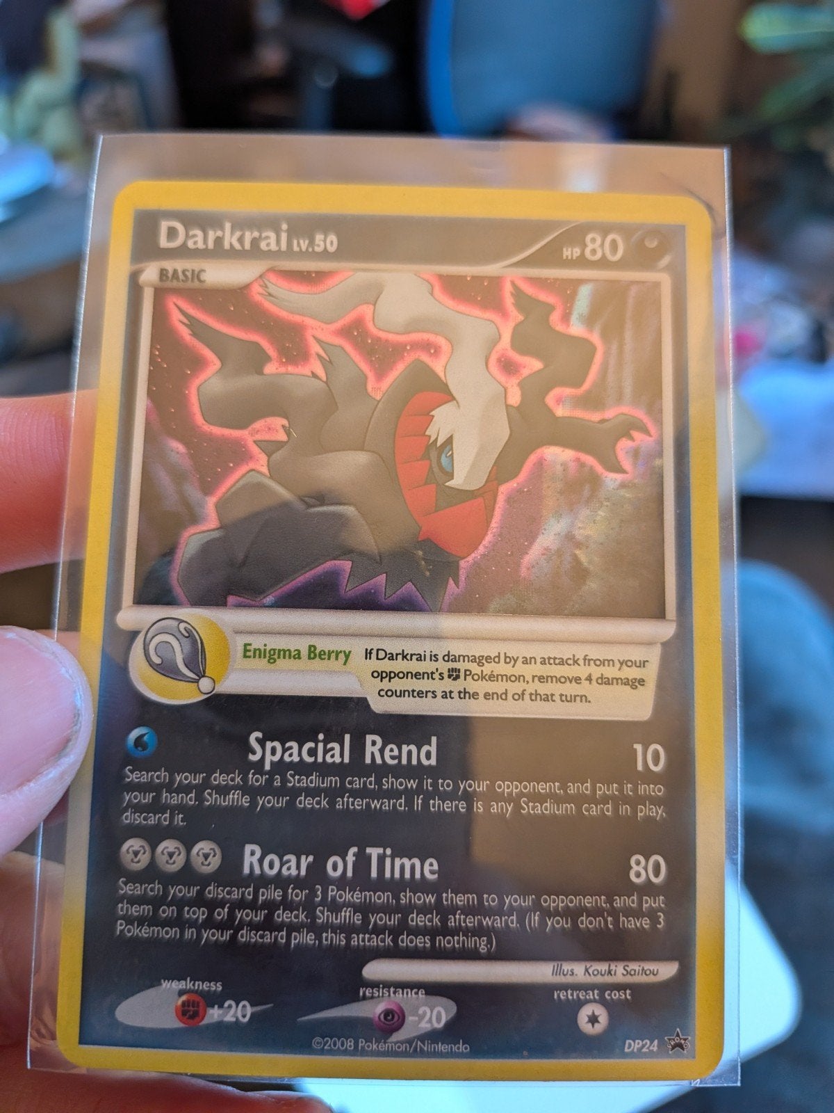 Darkrai lv.50 Promo DP24 (LP), Ophalen of Verzenden