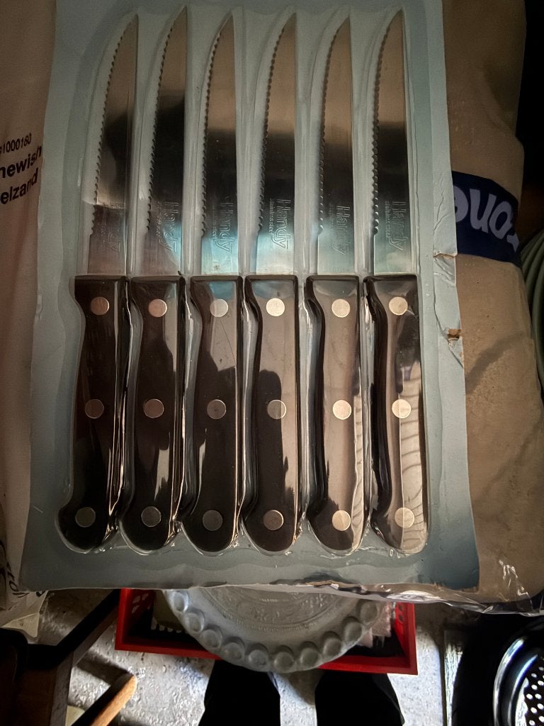 Steakmessen., Ophalen of Verzenden, Nieuw, Rvs of Chroom