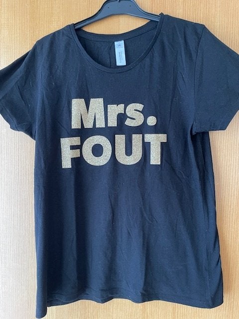 Fout shirt, Ophalen of Verzenden, Zo goed als nieuw, Maat 38/40 (M), Carnaval