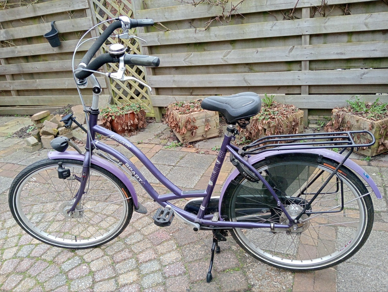 Sparta Amazone Damesfiets 50/26" - Paars, Ophalen