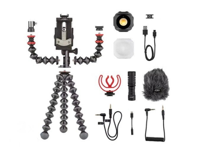 Nieuw geseald joby vlog kit nieuw €199, Monopod functie, Joby, Overige typen, Nieuw