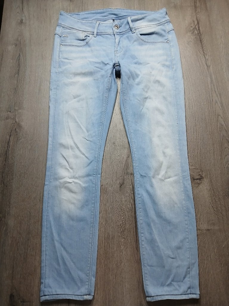 G-Star RAW Lynn Mid Skinny, Blauw, Ophalen of Verzenden, G-STAR RAW, W28 - W29 (confectie 36)