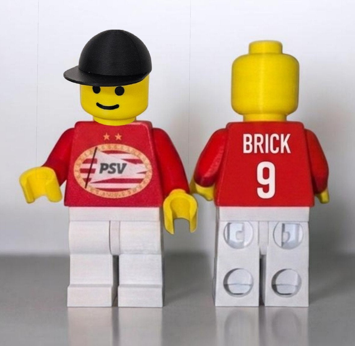 Mega maxi figure van een brick Psv naam en rugnummer, Verzamelen, Sportartikelen en Voetbal, Ophalen of Verzenden, Nieuw, PSV