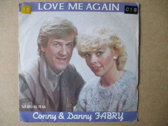 s2123 conny + danny fabry - love me again, Ophalen, Gebruikt