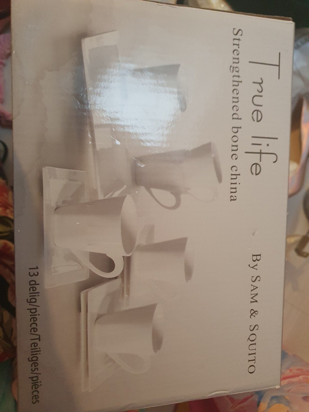 2x True Life Servies Set - Nieuw in doos, Huis en Inrichting, Keuken | Servies, Ophalen, Overige merken, Nieuw, Porselein